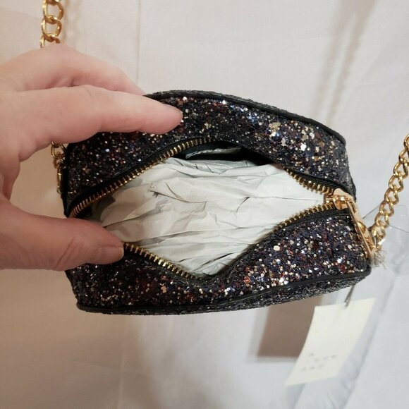 A New Day Target Black Sparkle Small Crossbody - Picture 5 of 6
